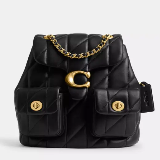 COACH 蔻驰 Tabby 双肩包 黑色