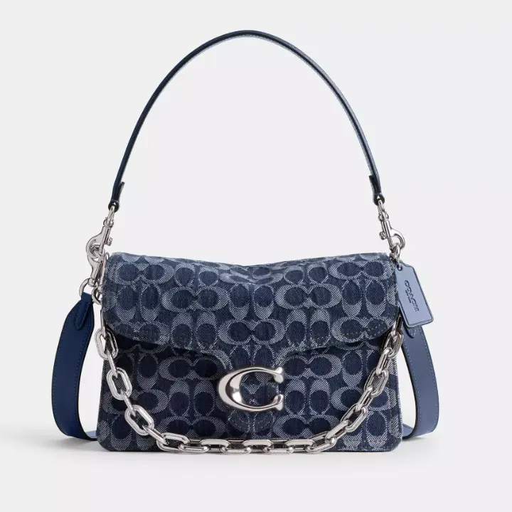 COACH 蔻驰 Tabby 丹宁腋下包