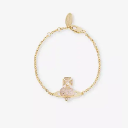 Vivienne Westwood 西太后 金色爱心手链