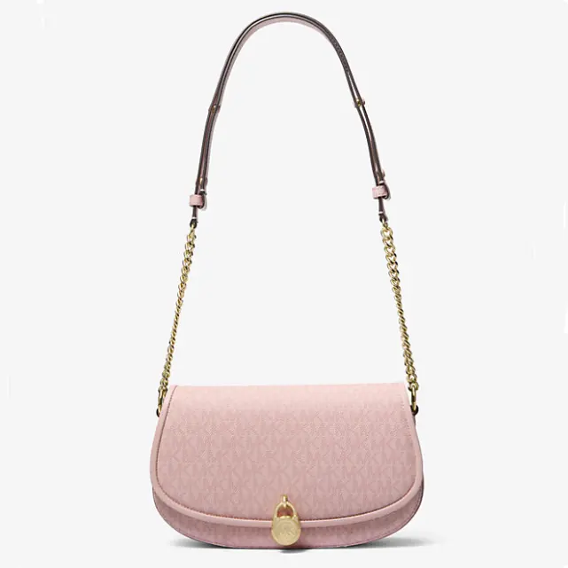 3件享额外7.5折！Michael Kors Mila 中号老花斜挎包