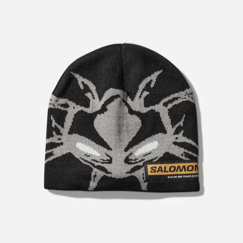 Slam Jam x Salomon 萨洛蒙黑色针织冷帽