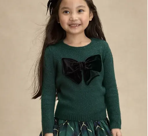 Gymboree 蝴蝶结毛衣