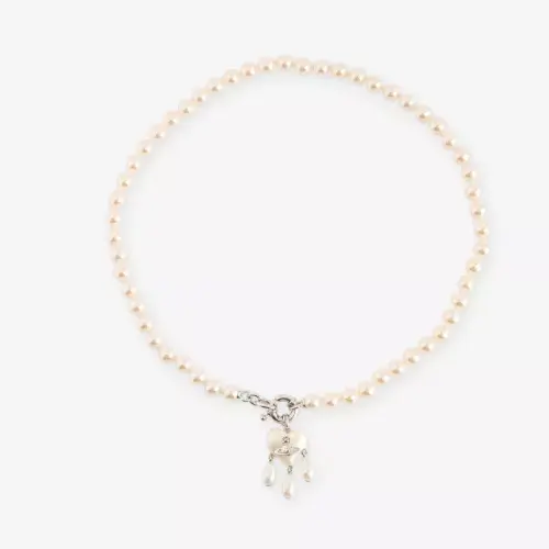 Vivienne Westwood 西太后 爱心吊坠珍珠项链