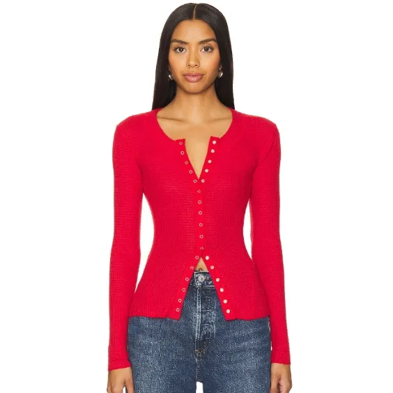 FREE PEOPLE GOING PLACES 开襟羊毛衫