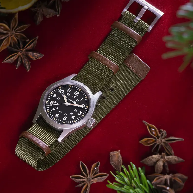 Hamilton：假日送礼指南 选购卡其野战腕表