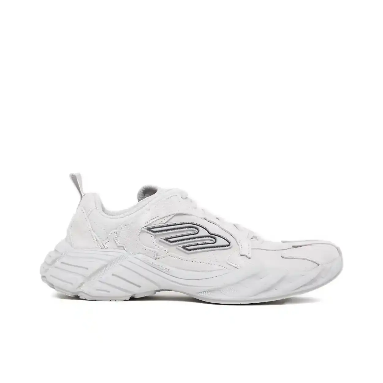 Balenciaga 巴黎世家 logo绒面皮运动鞋