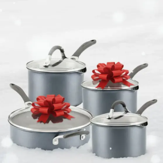 Circulon UK：圣诞烹饪炊具大促！煎锅、汤锅、不粘锅全套等