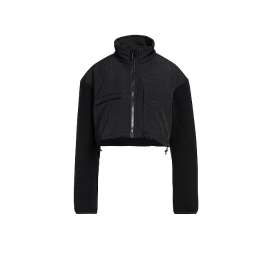 ALEXANDER WANG 亚历山大王黑色短款夹克外套