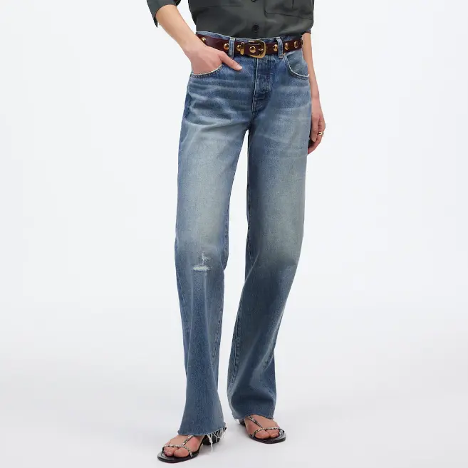 Madewell 直筒牛仔裤