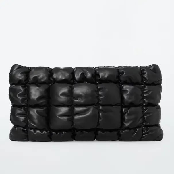 史低！COS 皮革款云朵手拿包