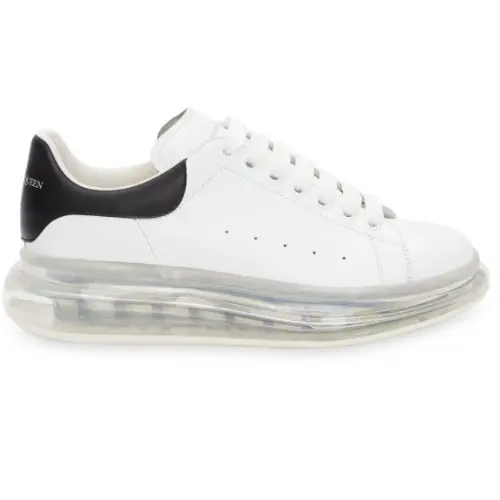 Alexander McQueen 麦昆 凝胶鞋底黑尾小白鞋