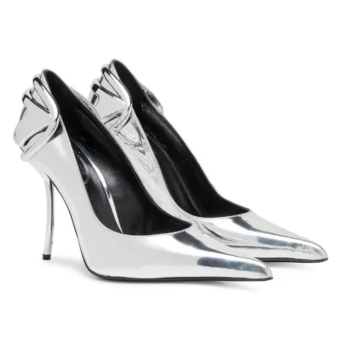 Diesel 银色细高跟鞋