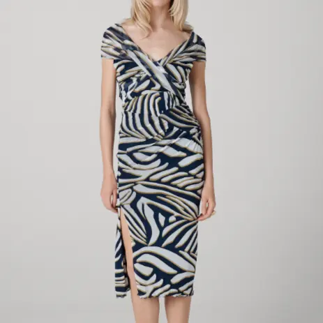 DVF Lovinia 大开领连衣裙