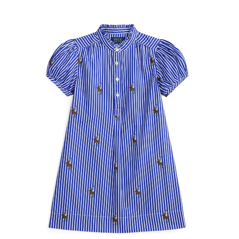 Ralph Lauren 拉夫劳伦小童款条纹Polo裙