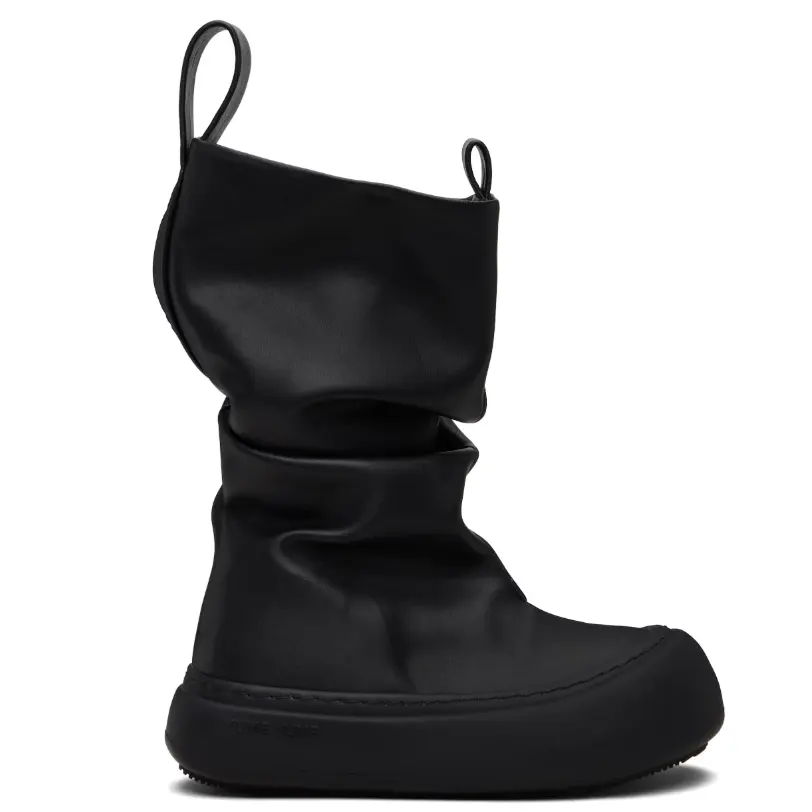 YUME YUME 黑色 Fisherman Low 中筒靴