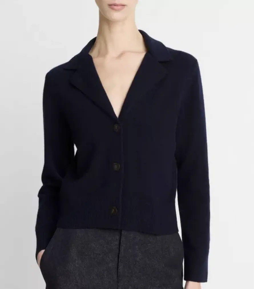 Vince 羊毛与羊绒混纺开衫