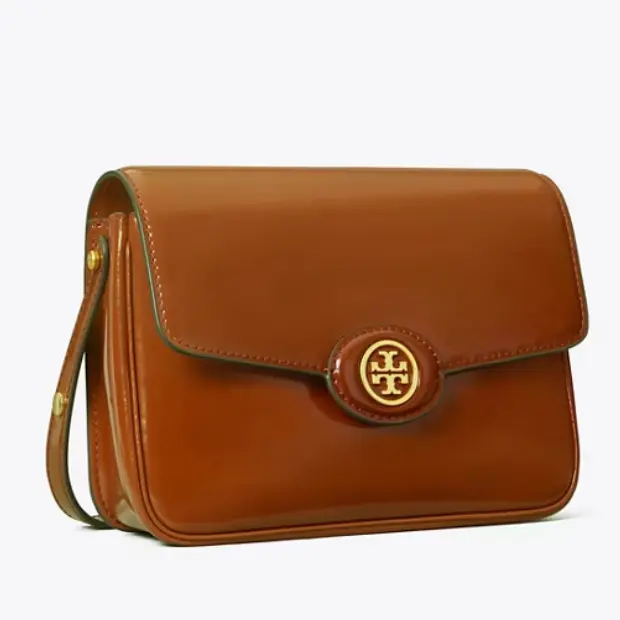 Tory Burch 汤丽柏琦 Robinson 豆腐包 棕色