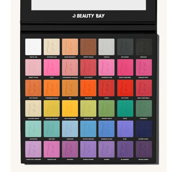 满$80额外8.5折！Beauty Bay 亮色系 42色眼影盘