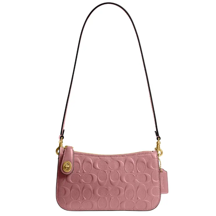 COACH 蔻驰 Penn 浮雕腋下包