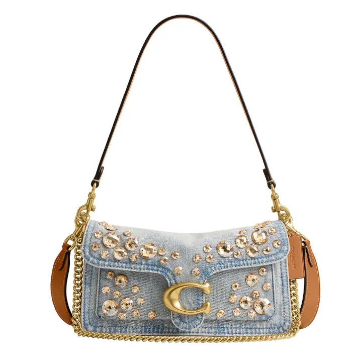 COACH 蔻驰 Tabby 水晶斜挎包