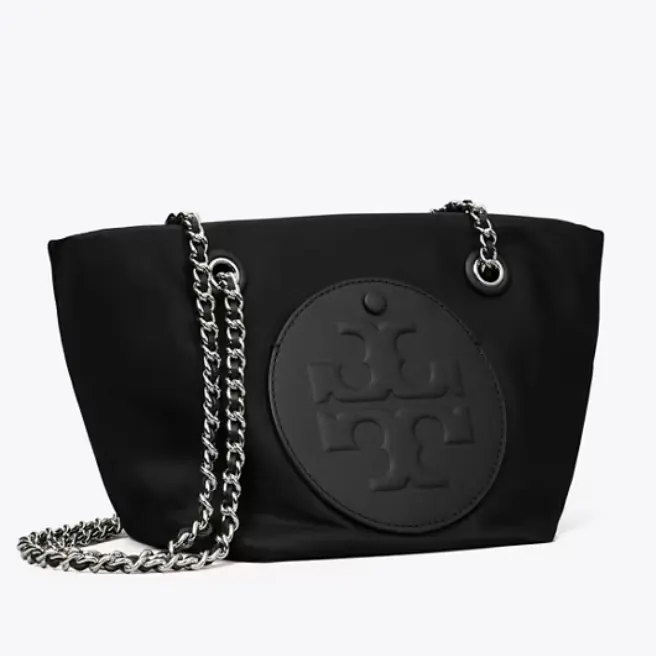 补货！Tory Burch 汤丽柏琦 小号 Ella 链条斜挎包