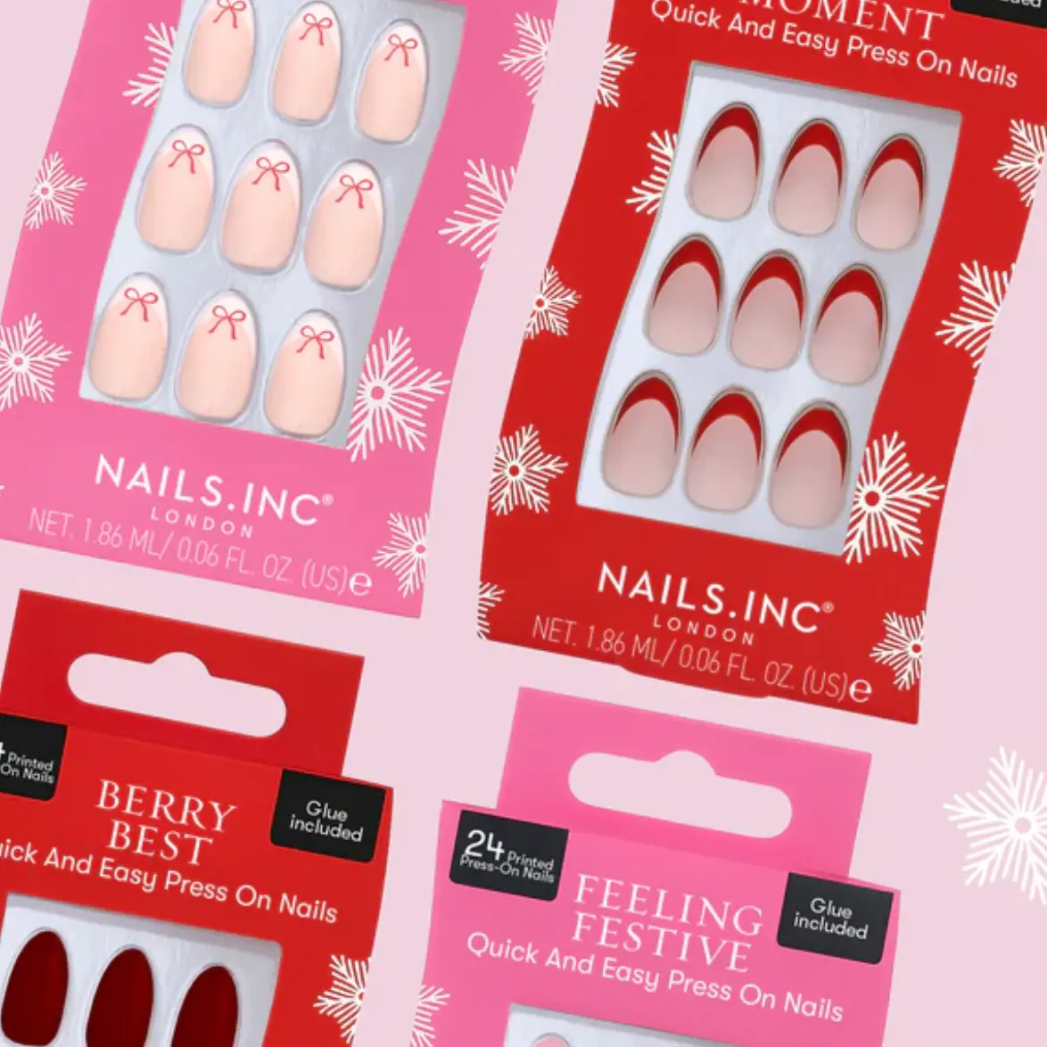 Nails Inc：节日必备！满$20送绝美穿戴甲