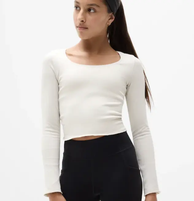 Athleta Girl Rise Above Rib 上衣