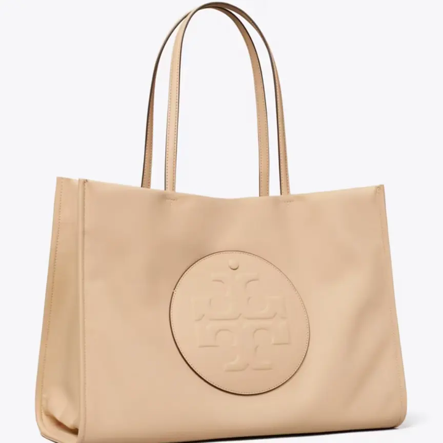 Tory Burch 大号 Ella 托特包 杏粉色