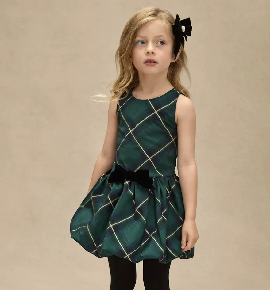 Gymboree 圣诞格纹连衣裙