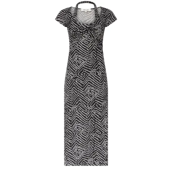 DVF Nicole 波点连衣裙