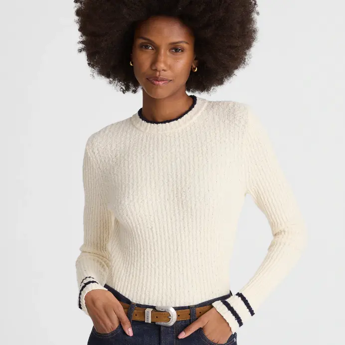 Madewell 圆领针织毛衣