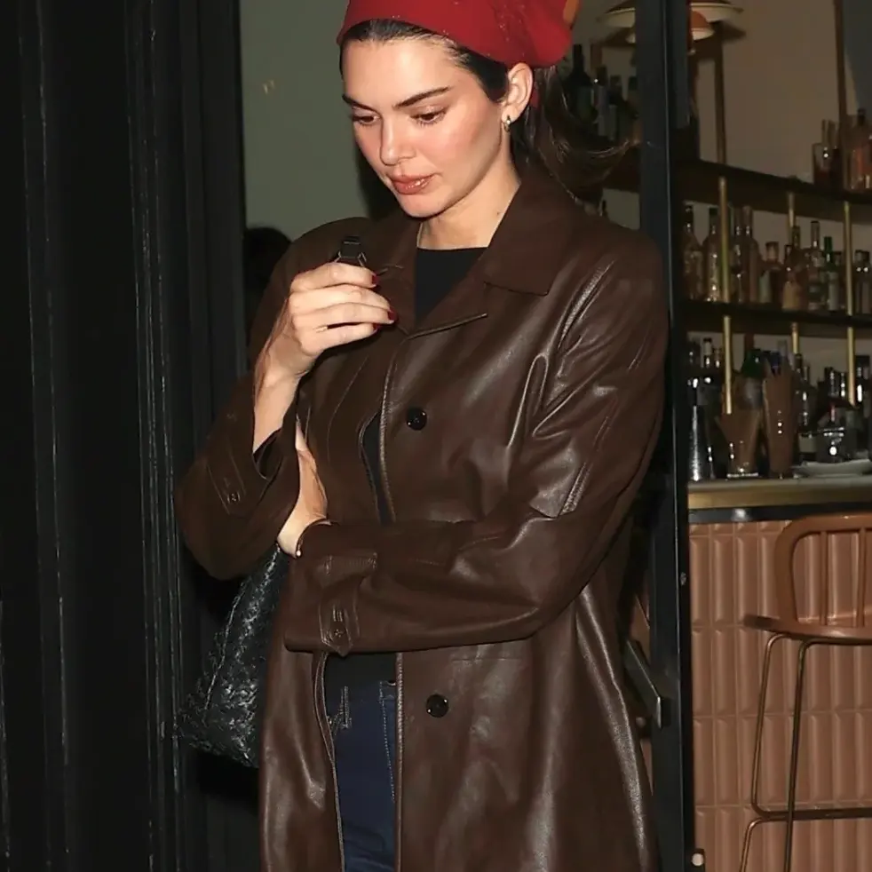 肯豆同款 THE ROW Lilou 黑色编织单肩包