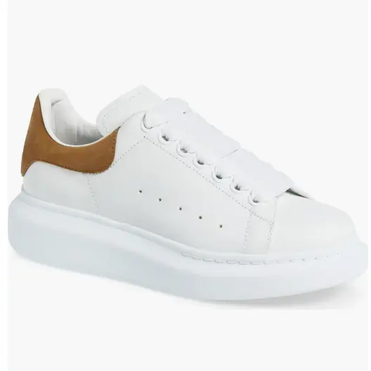 McQueen 麦昆 棕尾小白鞋