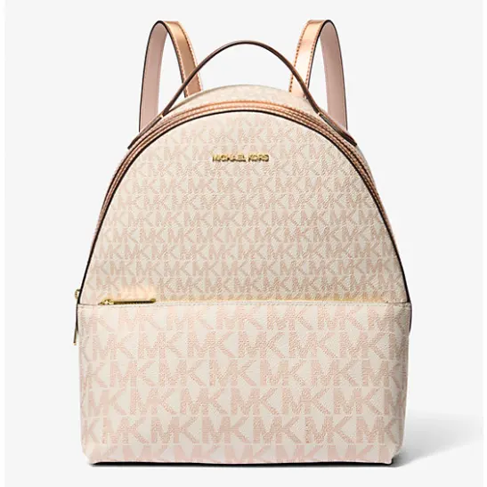 Michael Kors Sheila 中号老花双肩包