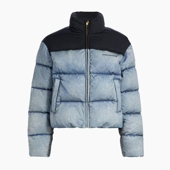 严浩翔同款！Alexander Wang 牛仔羽绒服