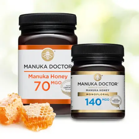 Manuka Doctor 美网：全场蜂蜜、护肤热卖 500G 花蜜麦卢卡蜂蜜$12
