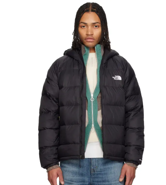 The North Face  Hydrenalite 连帽羽绒服 黑色