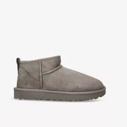 UGG 灰色迷你短靴