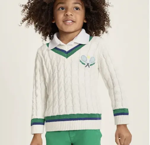 Gymboree 男童网球针织衫