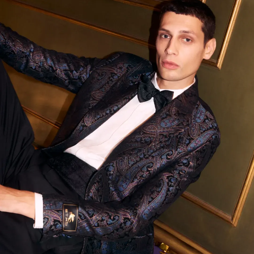 Etro：折扣区时尚上新热卖 单排扣提花夹克外套$1194