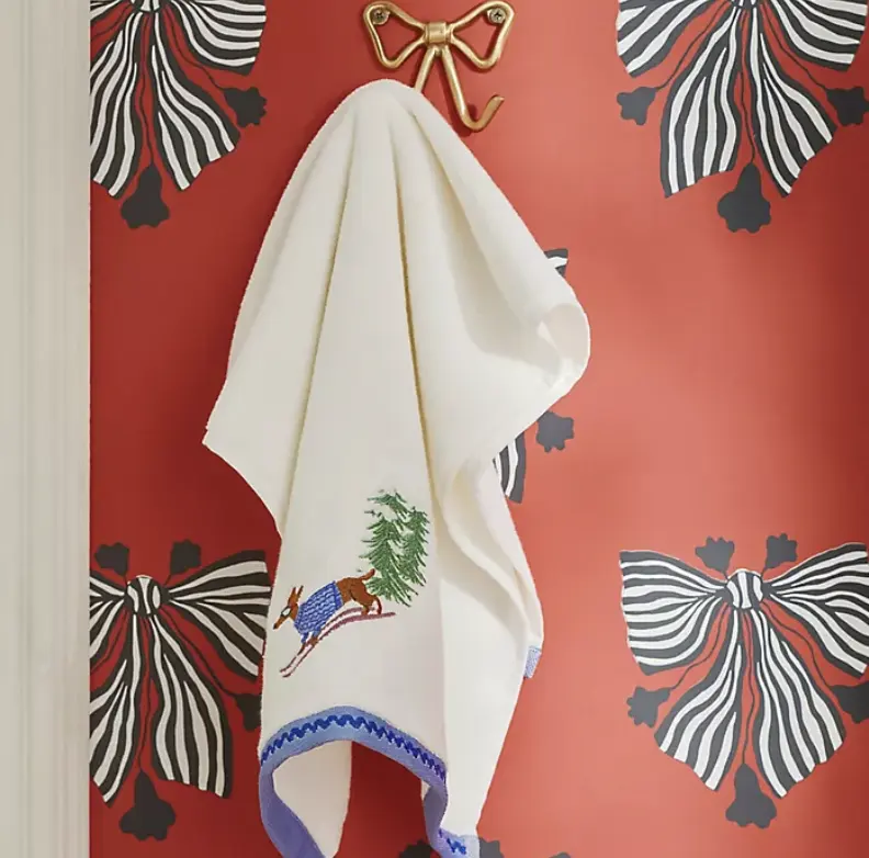 Anthropologie 节日毛巾