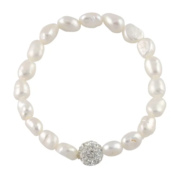 Belk Sterling Silver 淡水珍珠手链