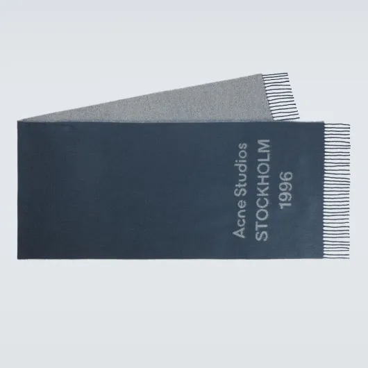 ACNE STUDIOS 1996 数字徽标围巾