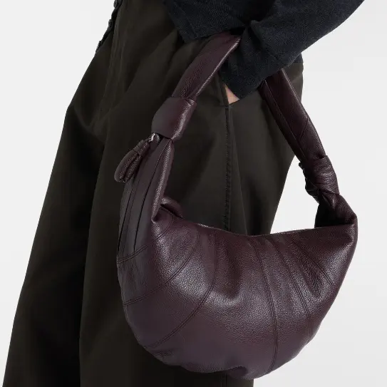 LEMAIRE Fortune Crescent 皮革单肩包