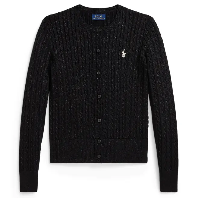 Ralph Lauren 拉夫劳伦大童款绞花毛衣开衫