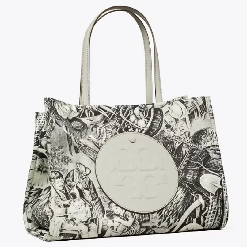 Tory Burch 汤丽柏琦 Ella 小号印花托特包