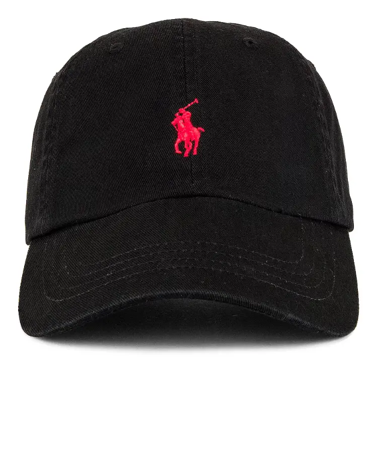 Polo Ralph Lauren 小马标棒球帽-黑色