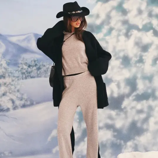 NAADAM：羊绒服饰限时闪促 罗纹圆领羊毛衫$117.60