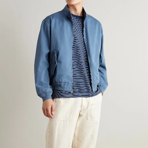 POLO RALPH LAUREN 拉夫劳伦徽标刺绣飞行员夹克外套