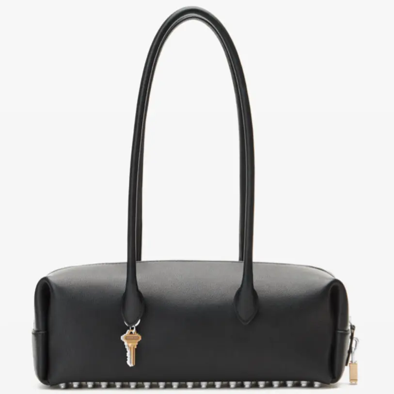 Miu气十足！Alexander Wang Roux 黑色保龄球包